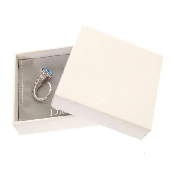 Dior Ring Metal 13 Blue - Picture 5 of 5